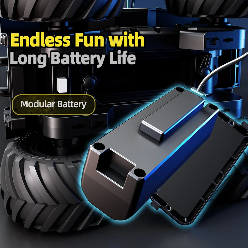 JJRC Q210 RC Casr 1:16 Off-Road Monster Truck Toys Waterproof Amphibious Remote Control Cars Trucks 4WD All Terrain Pickup Gifts