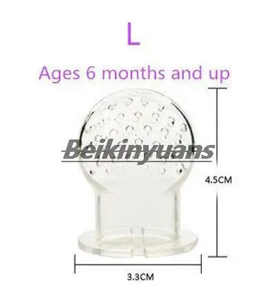 Baby pacifier nipple Fruit and vegetable le fruit consisting bit happy baby silicone bit bag feeding utensils teether pacifier