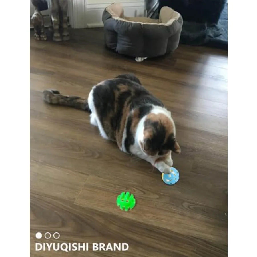 26Piece Cat Toy Set for Cats and Kittens 1.5'' 2.1'' Cat Toys Value Pack