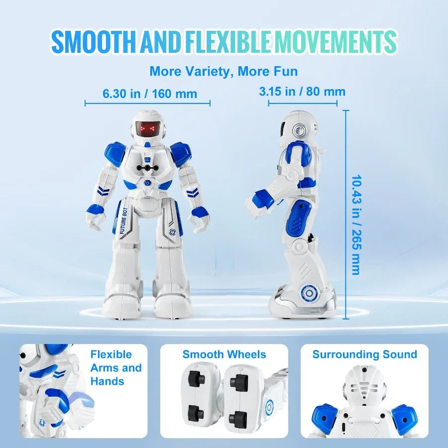 RC Robot Toy for Talking Dancing Gesture Remote Control Programmable
