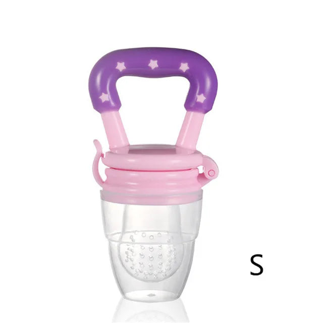 Baby Teether for Teeth Bebe Pacifier Fresh Food Feeder Babies accessories newborn Silicone Rice Cereal Fruit Bottle Squeeze