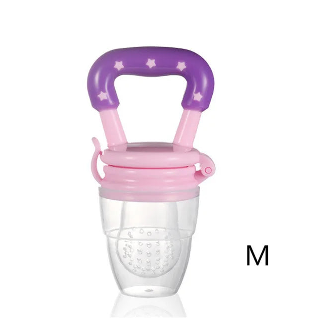 Baby Teether for Teeth Bebe Pacifier Fresh Food Feeder Babies accessories newborn Silicone Rice Cereal Fruit Bottle Squeeze