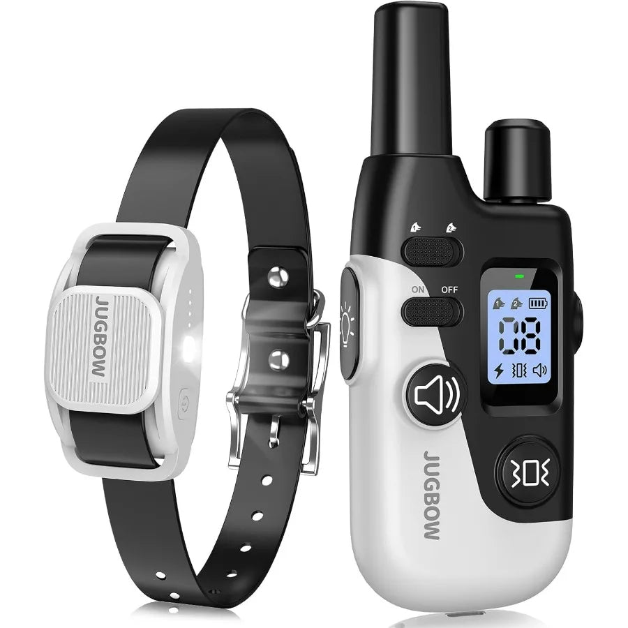 Dog Training Collar 4200FT Dog Collar with Remote for Small Medium Large Dogs LED Light Electric Collar with Beep Safe Static V