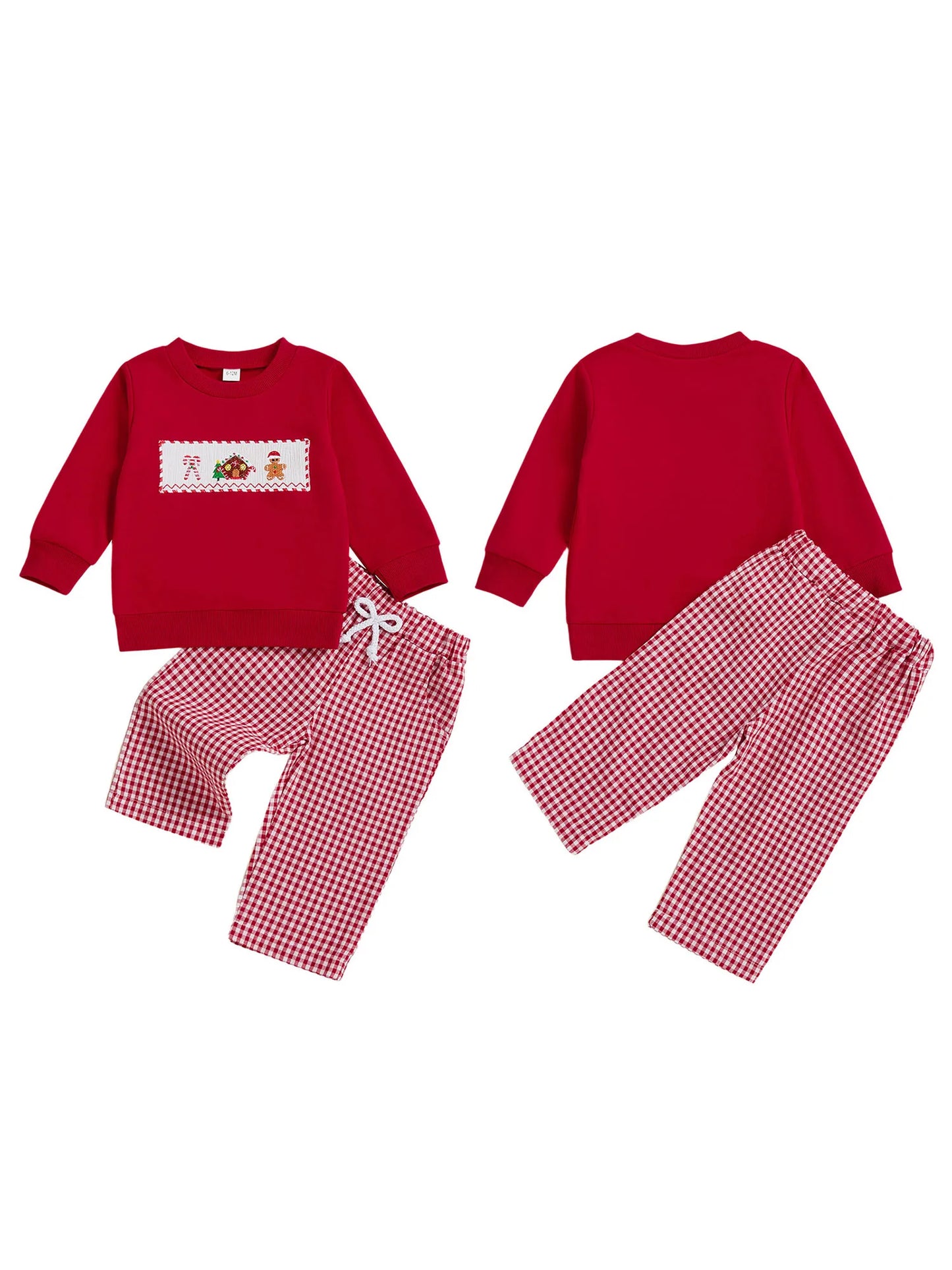 Infant Christmas Reindeer Romper and Hat Set with Snowflake Print and Pom Pom Detail for Holiday Festivities