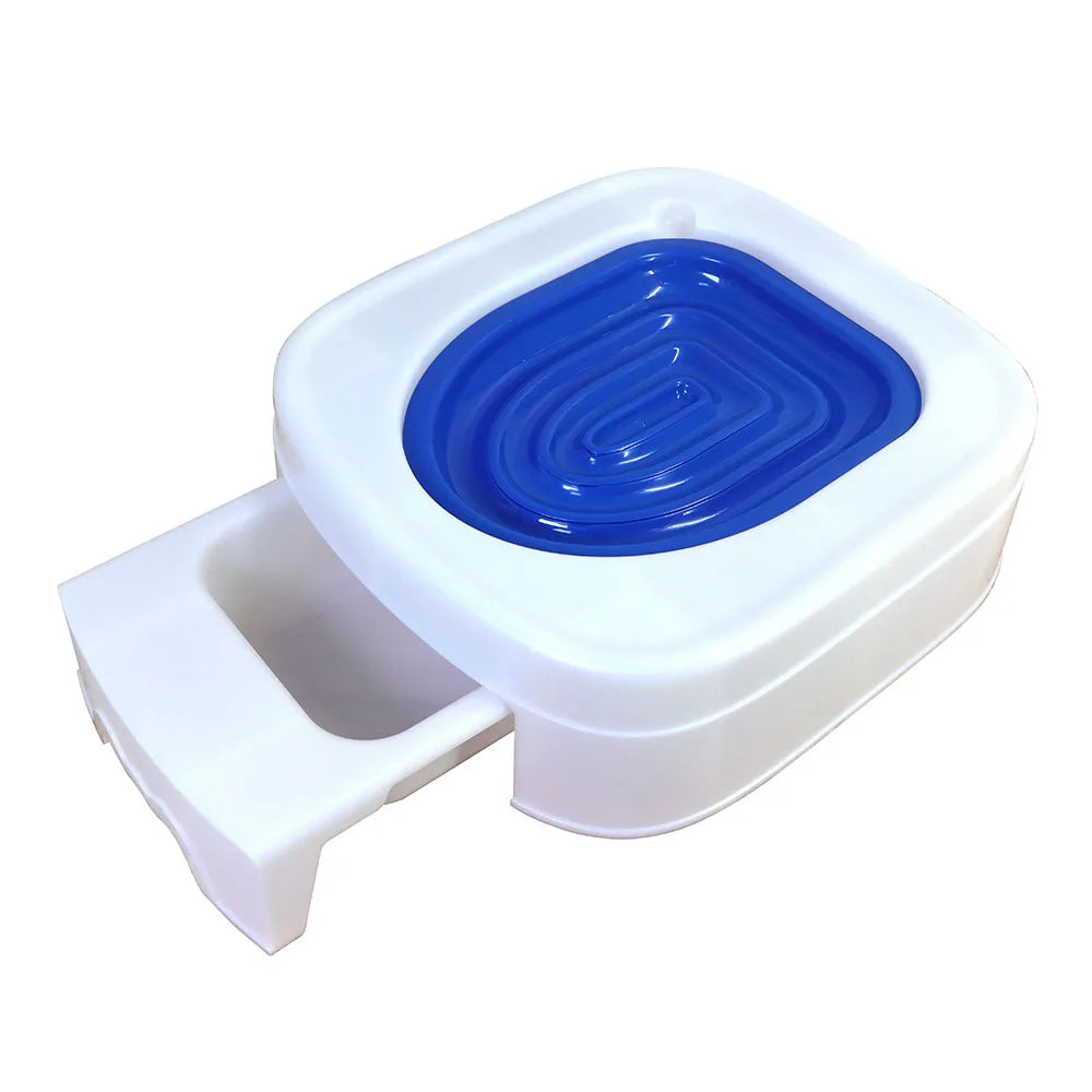 Plastic Cat Toilet Training Kit Independent Training Cat Toilet Tools Pet Cat Toilet Trainer Cats Training Product