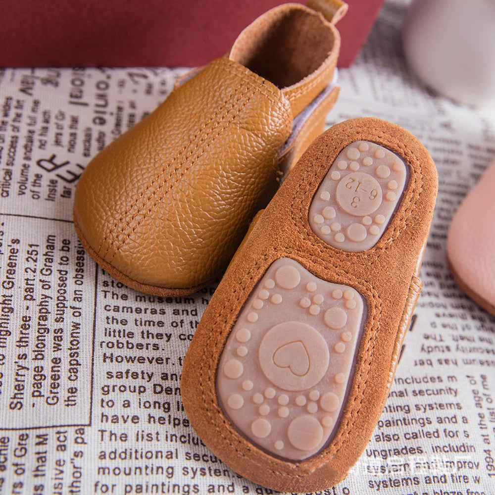Baby Shoes Toddler Girls Boys Casual Leather Shoes Winter Furry Boot Newborn Infant Barefoot Shoes Sapatato Loafers Items Stuff