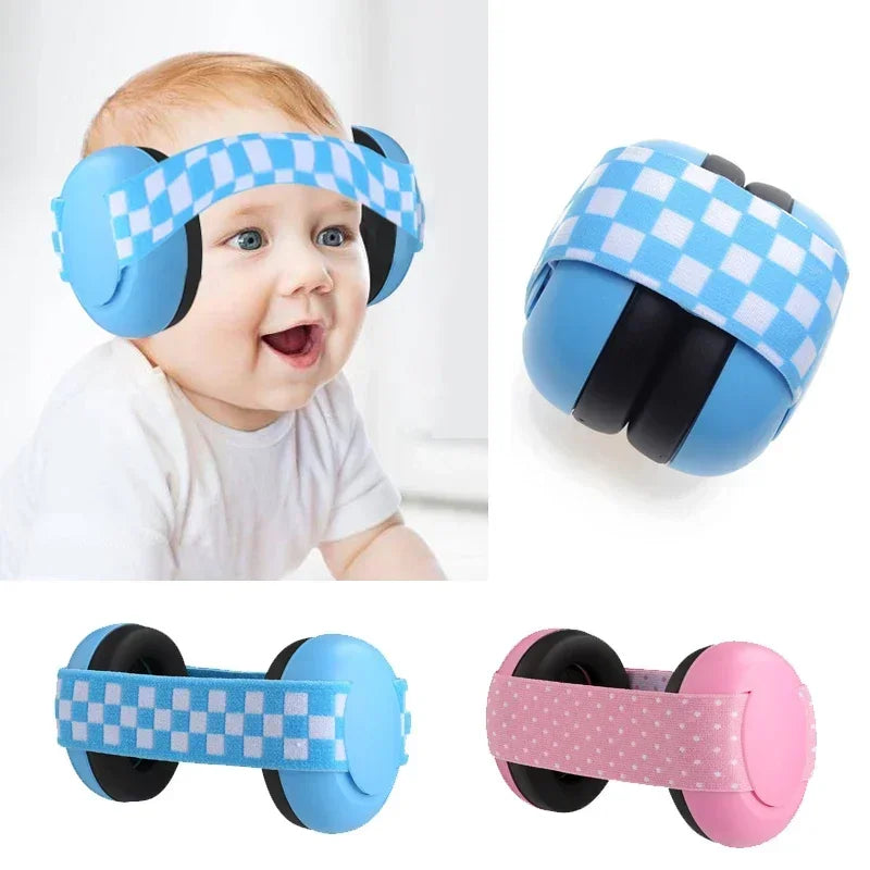 Baby Ear Muffs Soundproof Noise Cancelling Sleep Earmuffs for Infants Children Adjustable Headband Protection 2027