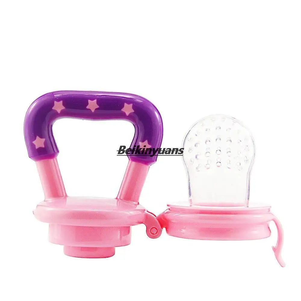 Baby pacifier nipple Fruit and vegetable le fruit consisting bit happy baby silicone bit bag feeding utensils teether pacifier