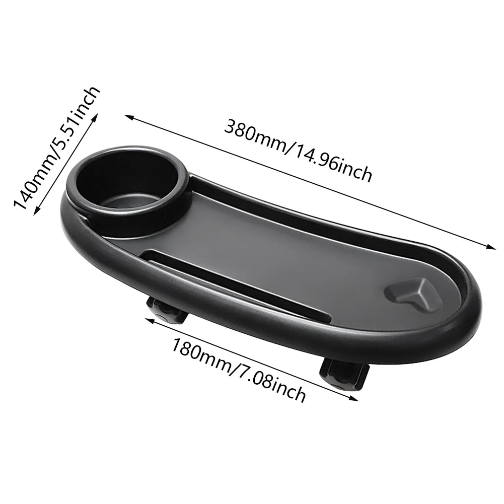 3 In 1 Infant Stroller Dinner Table Tray Removable Milk Bottle Cup Holder Universal Stroller Tray for Stroller Accessories