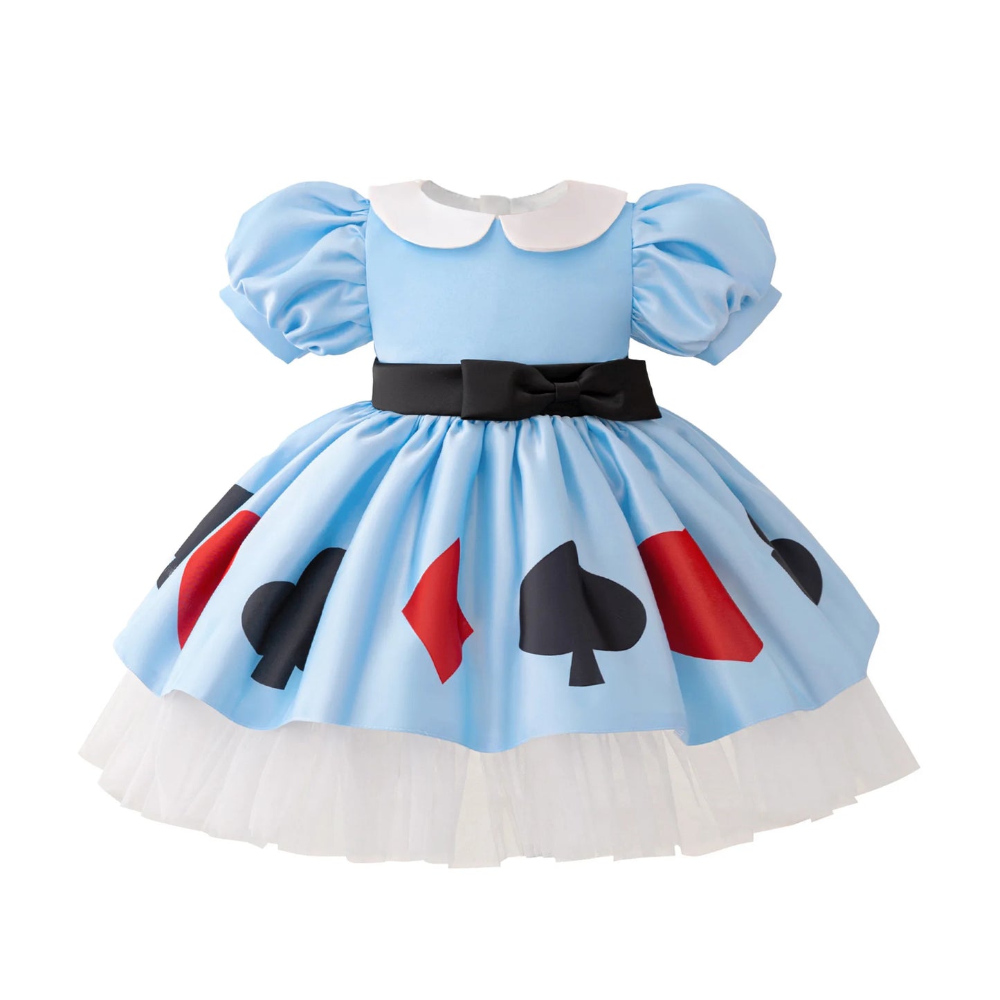 Princess Dress for Baby Girl Children Performance Clothing Baby Birthday Party Puffy Dress With Headband Christmas Costume 6M-3Y