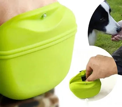 Dog training waist bag, pet walking tool, dog training reward, dog food waist bag, dog food bag, portable snack bag