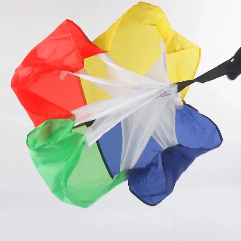 Multicolor Resistance Parachute For Speed Training Kids Running Drag Chute Soccer Football Games Children Toys Outdoor Sports