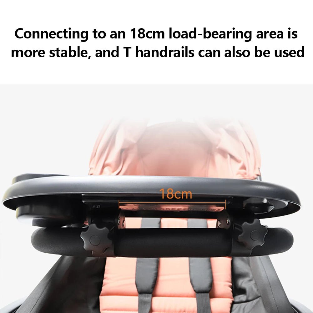 3 In 1 Infant Stroller Dinner Table Tray Removable Milk Bottle Cup Holder Universal Stroller Tray for Stroller Accessories