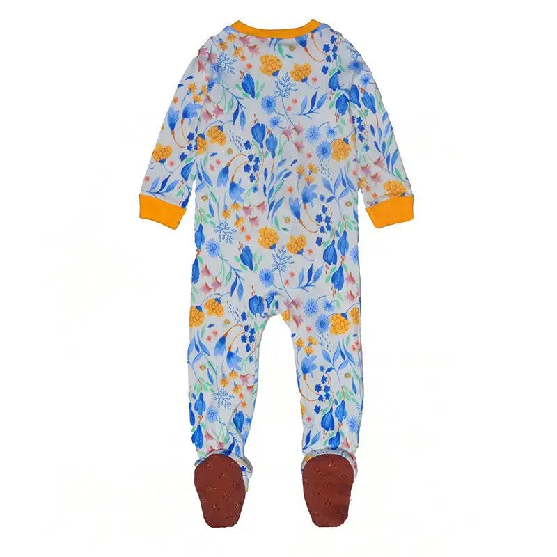 Four seasons spring and summer boys and girls one-piece baby cotton crawling clothes baby spring and autumn rompers children's f