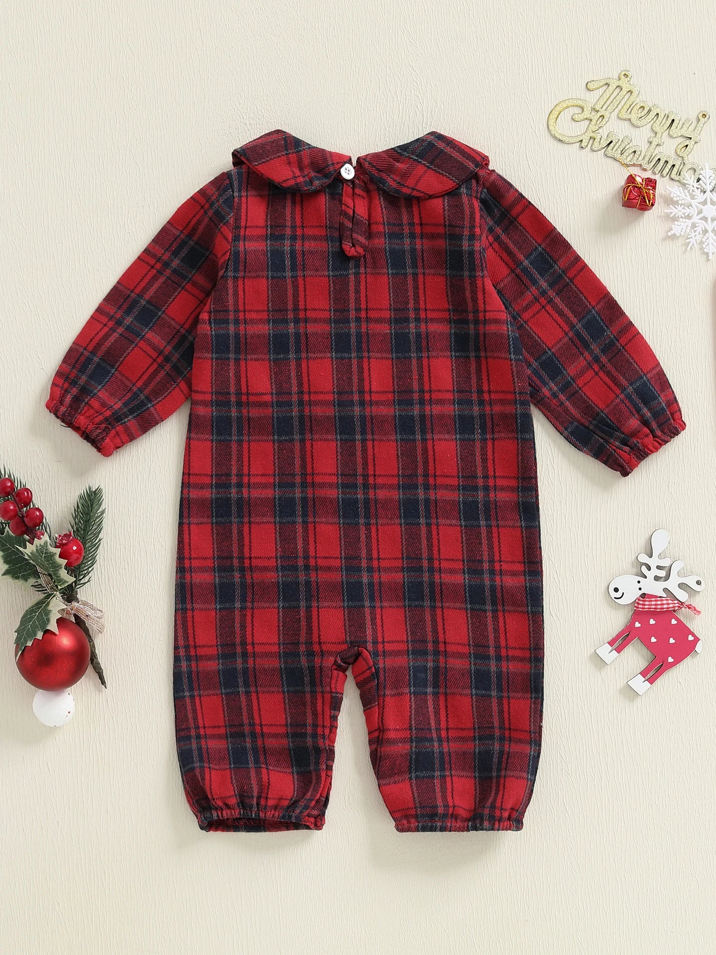 Christmas Reindeer Knit Sweater Toddler Boy Girl Winter Warm Pullover Jumper Xmas Elk Embroidered Cute Infant Clothes