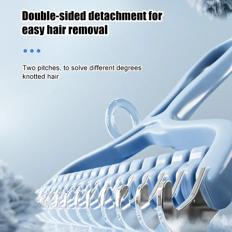 Pet Comb Knot Shedding Tools Double Removal Grooming Brush Cat Fur Cutter Dog sided Hair Pets