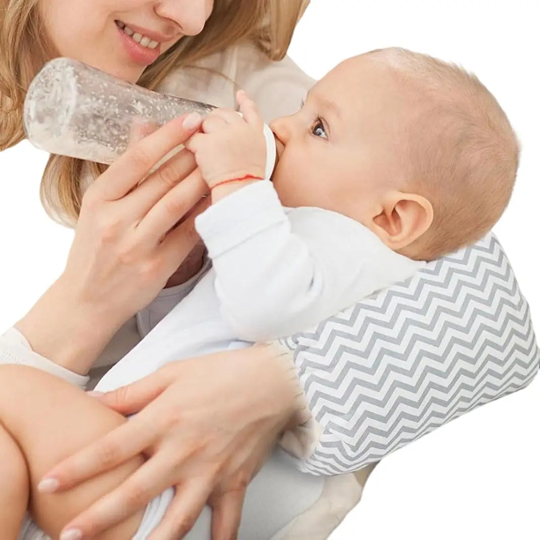 Cotton Nursing Pillow for Newborn Breastfeeding Mini Arm Pillow Baby Bottle Feeding for Maternity Mom Soft Baby Care Accessories
