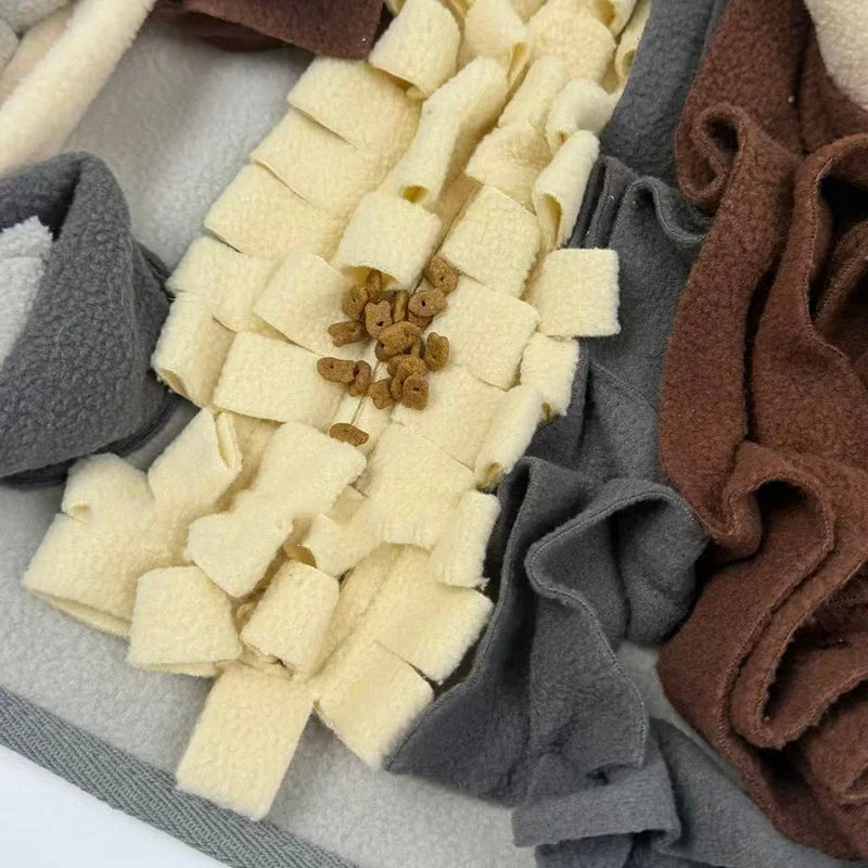 New Dog Snuffle Mat Puzzle Toy For Dogs Interactive Feeding Rug For Training Boredom Relief Indoor Use Washable Design