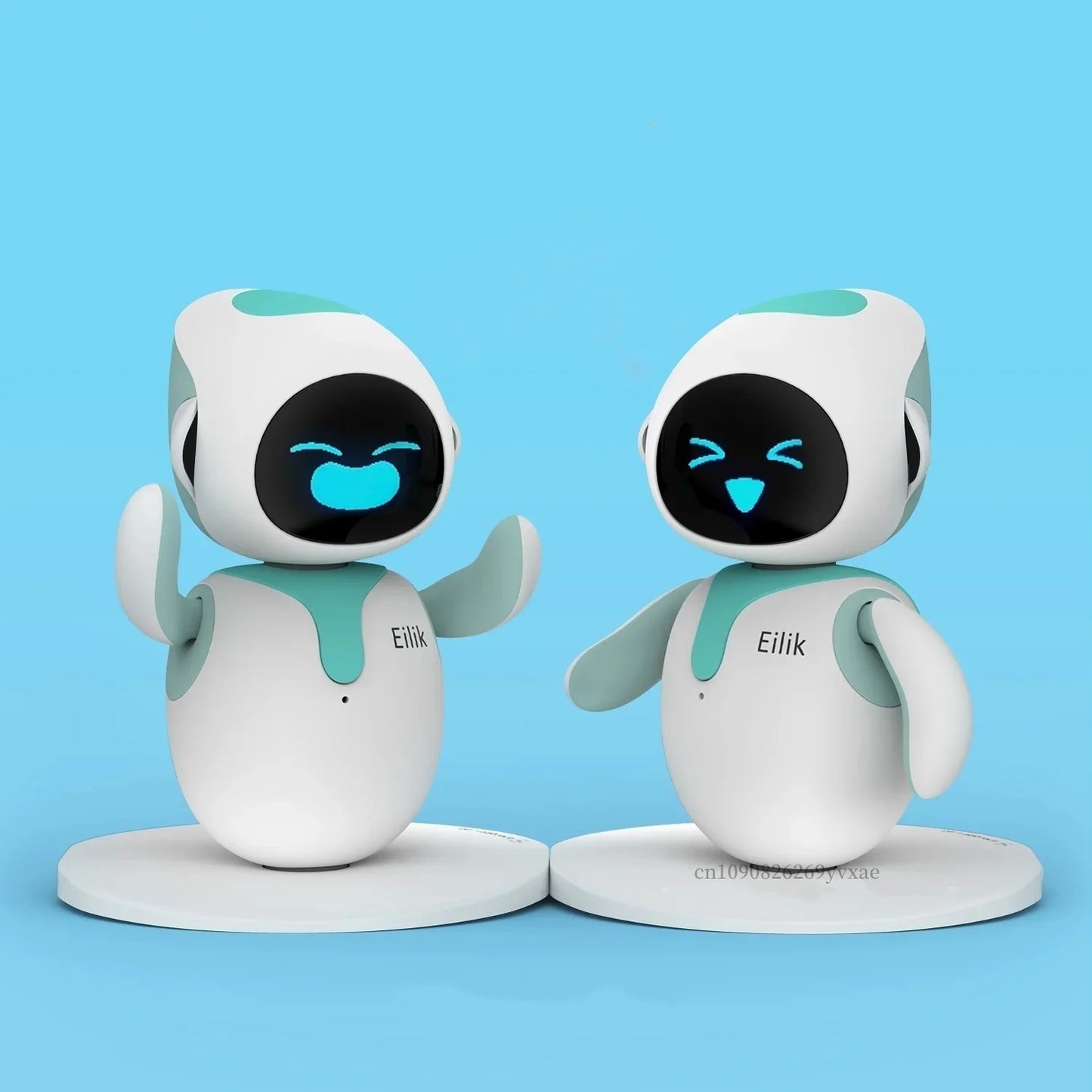 Duo Pack Eilik Smart Robot AI Artificial Intelligence Robots Accompany Lovely Children and Adults Desktop ai Pets 2pcs/set