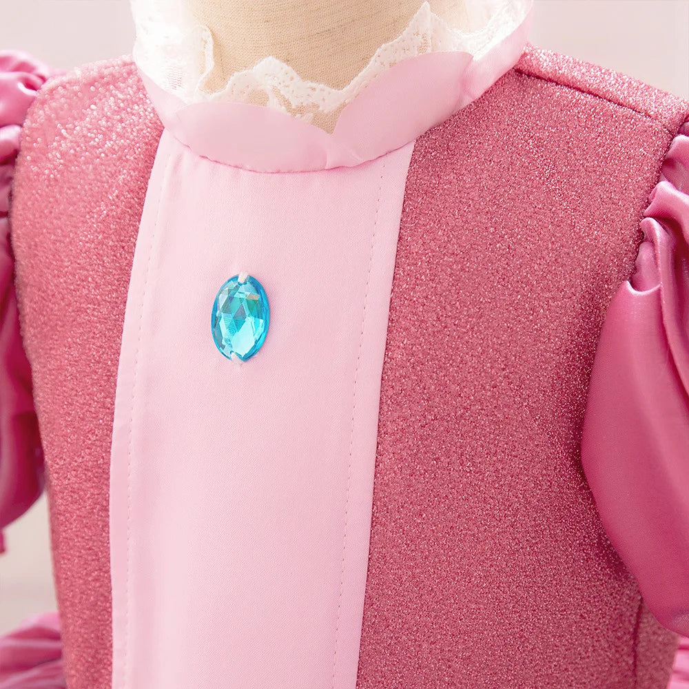 Princess Dress for Baby Girl Children Performance Clothing Baby Birthday Party Puffy Dress With Headband Christmas Costume 6M-3Y