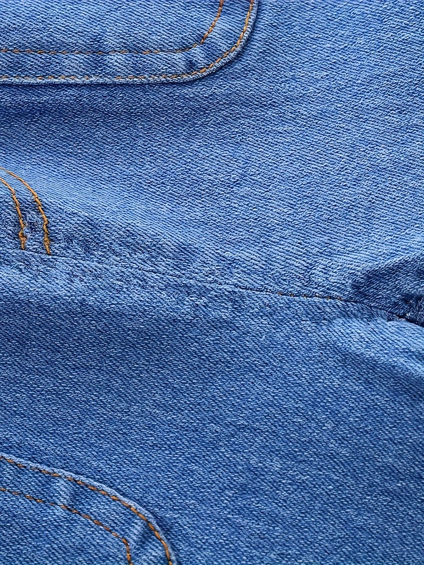 Boys' and girls' spring and autumn new fashion trend crown hooded long sleeve sweater boys' and girls' jeans two piece set