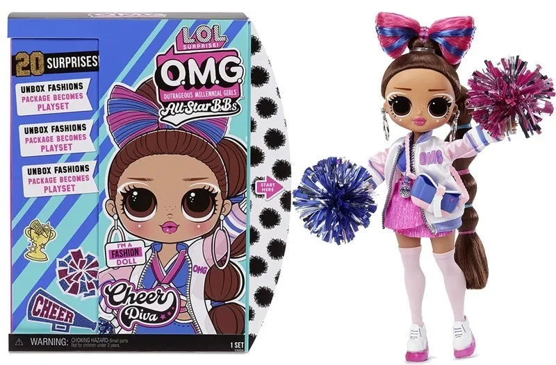 LOL Surprise Dolls OMG Trend Fashionable Dolls Big Sister Fashion Show Department Dress Up Hair Cute Birthdays Gifts for Girls