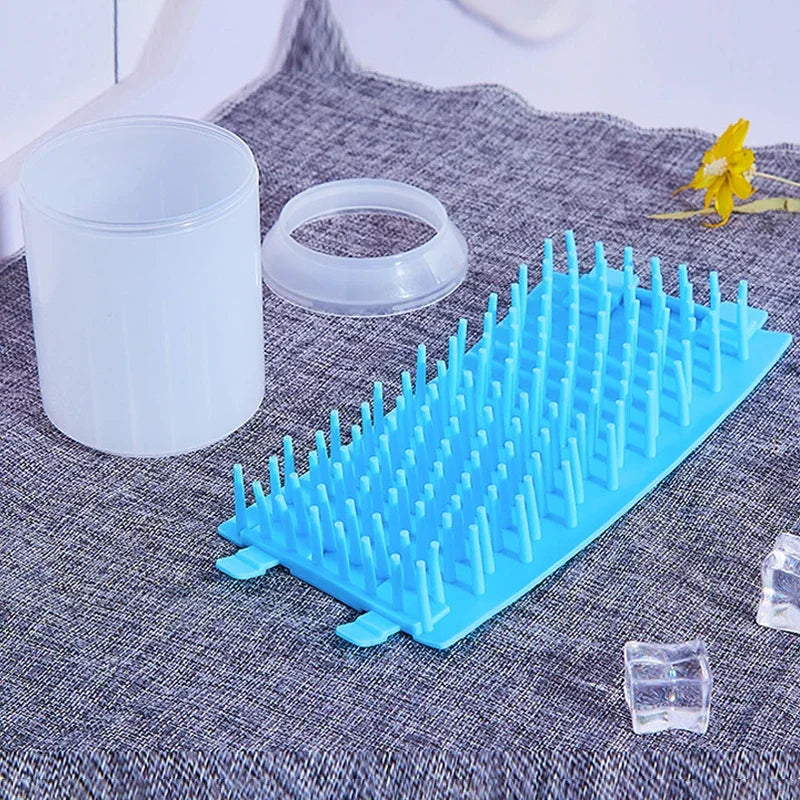 Pet Paw Cleaner Soft Silicone Material Pet Foot Wash Cup Cat and Dog Foot Cleaner Portable Massage Pet Paw Cleaning Supplies
