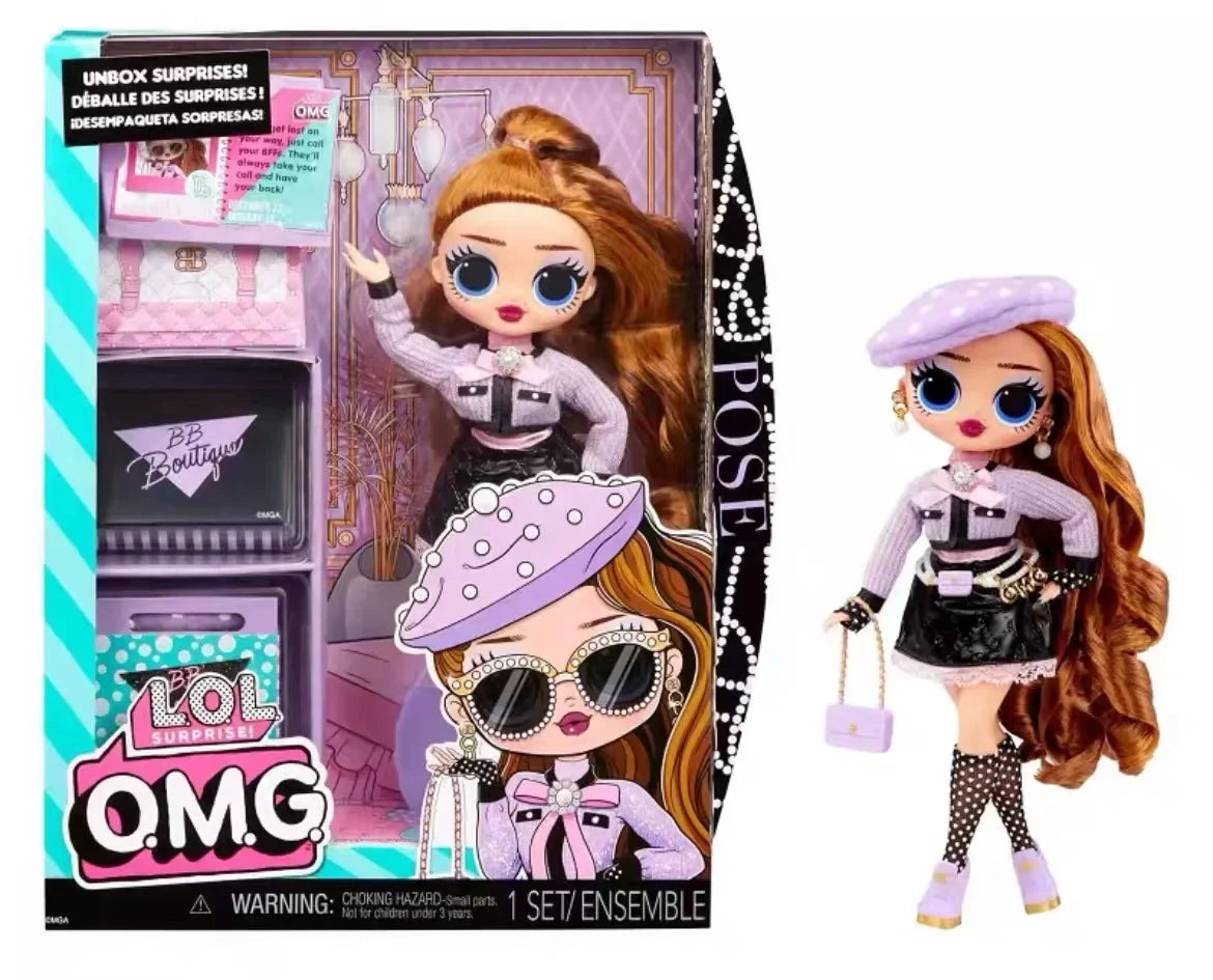 LOL Surprise Dolls OMG Trend Fashionable Dolls Big Sister Fashion Show Department Dress Up Hair Cute Birthdays Gifts for Girls