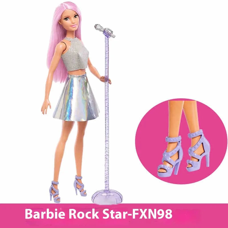 Barbie Fashion Expert Doll Princess Toy Set Birthday Gift For Girls Collectible Figures Fashion Dolls Kids Playhouse Accessories