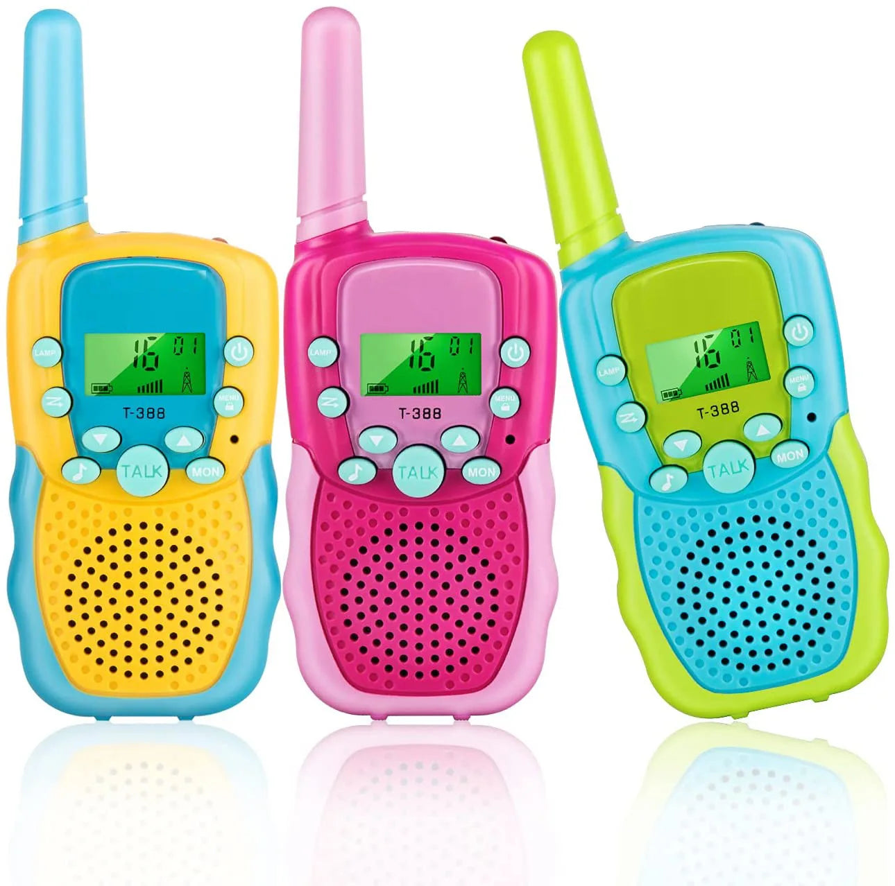 Walkie Talkies for Kids Rechargeable Kids with Clear Sound Perfect Birthday for 3-12 Years Old Outdoor Adventures Camping Hiking