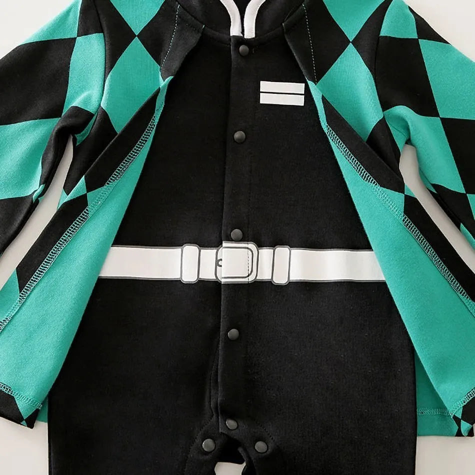 cosplay baby Infant Romper Boy Girl Anime Clothes Halloween Costume Kids Cotton Jumpsuit Toddler Overalls