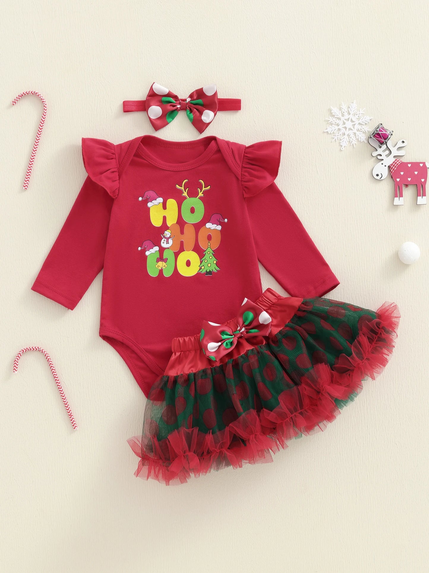 Toddler Girls 3PCS Outfit Set Floral Print Long Sleeve Top Ruffle Skirt Headband Fall Clothes Set for Baby Girls