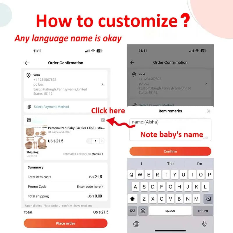 Personalized Name Silicone Lunch Bento Box Straw Water Bottle Sets Camping Picnic Food Drinkware Container Sippy Bottle For Kids