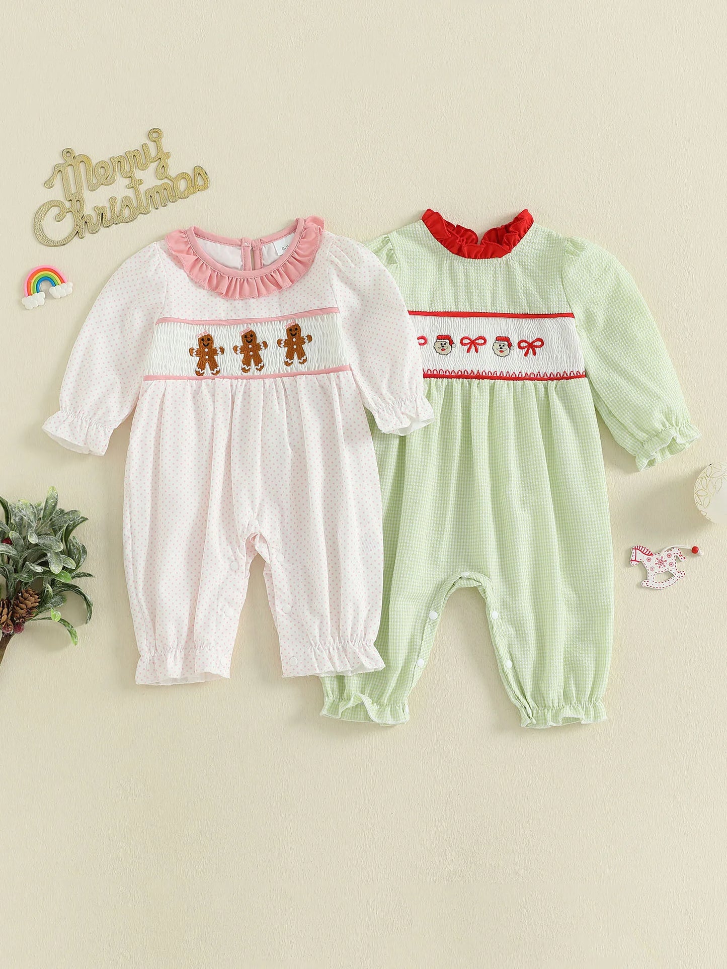 Toddler Girl Ruffle Sleeve Floral Print Romper with Bow Headband Set Summer Outfit for Baby Girls 0-24 Months