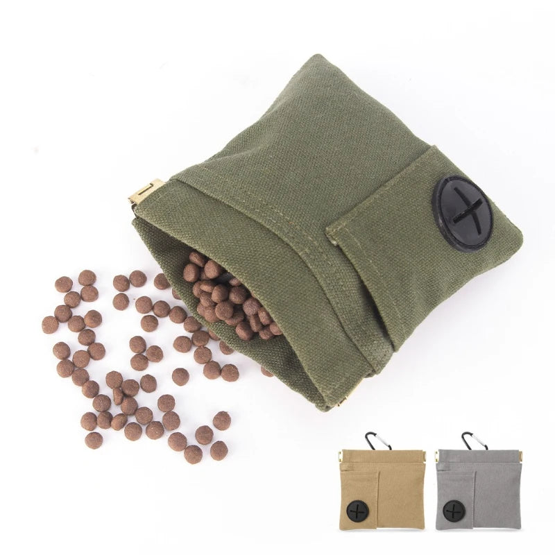 1PCS Pet Training Waist Bag Portable Outdoor Poo Bags Dog Training Bags Pet Snack Food Container Puppy Snack Reward Waist Bag