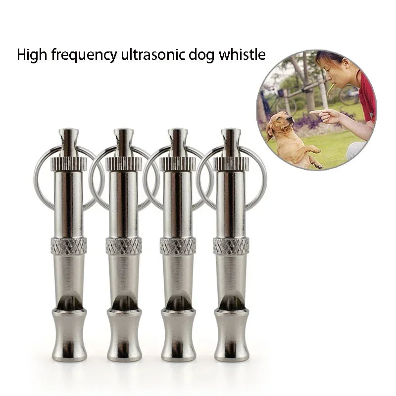 1PC Adjustable Training Dog Whistle Training Barking Control Deterrence Dog Flute Pet Training Supplies