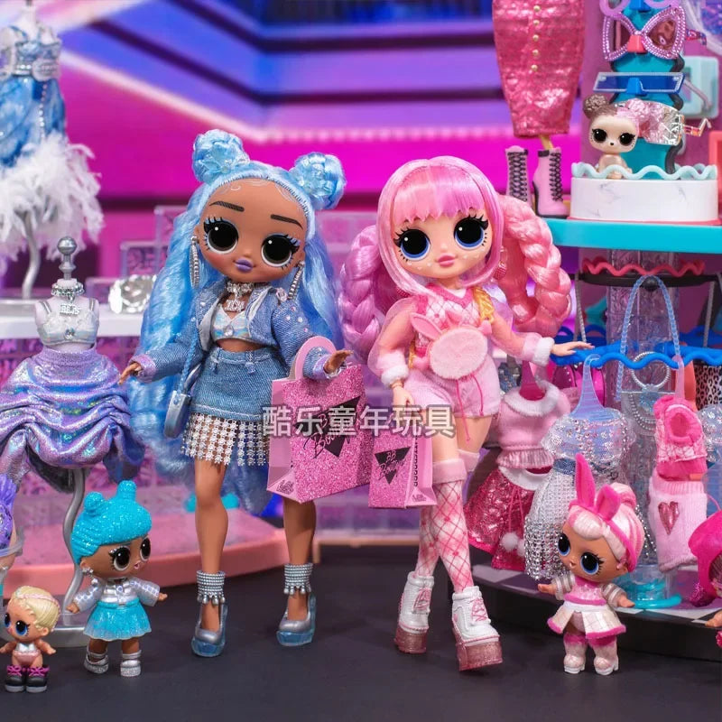 LOL Surprise Dolls OMG Trend Fashionable Dolls Big Sister Fashion Show Department Dress Up Hair Cute Birthdays Gifts for Girls