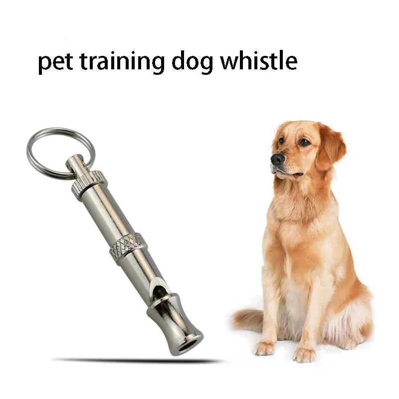 1PC Adjustable Training Dog Whistle Training Barking Control Deterrence Dog Flute Pet Training Supplies