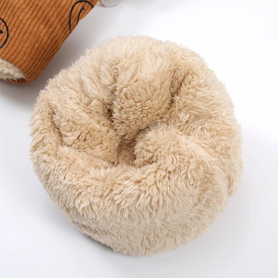 Children's Bicycle Gloves Children's Outdoor Sports Mittens Cartoon Printed Hands Warmer Scooter Gloves for Winter