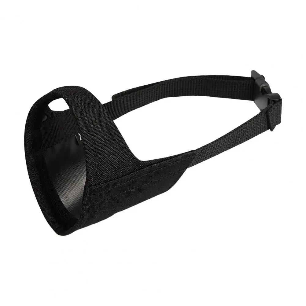 Dog Muzzle Soft Mesh Muzzle Drinkable Muzzle Prevent Barking Biting Chewing Dog Mouth Cover for Medium Large Short Snout Dog