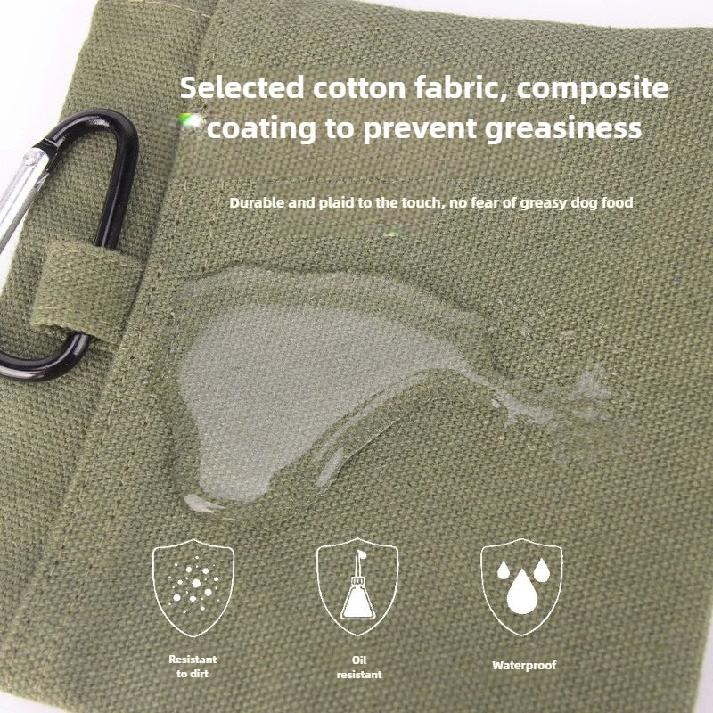 1PCS Pet Training Waist Bag Portable Outdoor Poo Bags Dog Training Bags Pet Snack Food Container Puppy Snack Reward Waist Bag