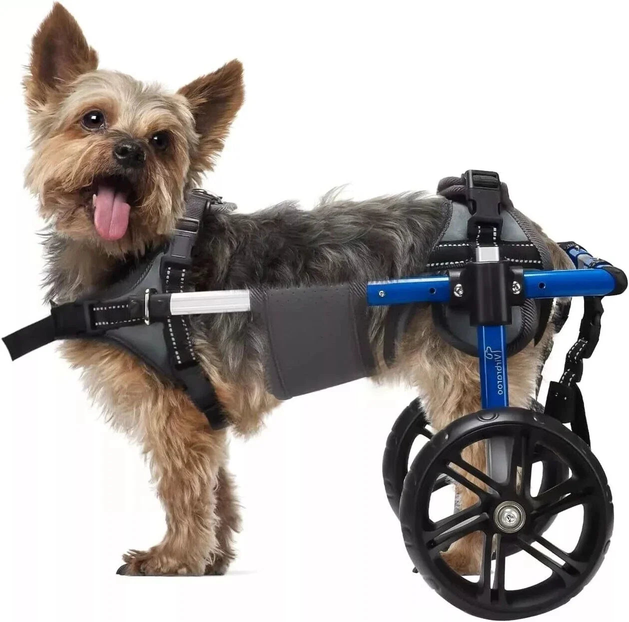 Dog Wheelchair For Back Legs Dog Wheelchair With All-Terrain Tires & Durable Bearings Large Dog Wheelchair For Back Legs