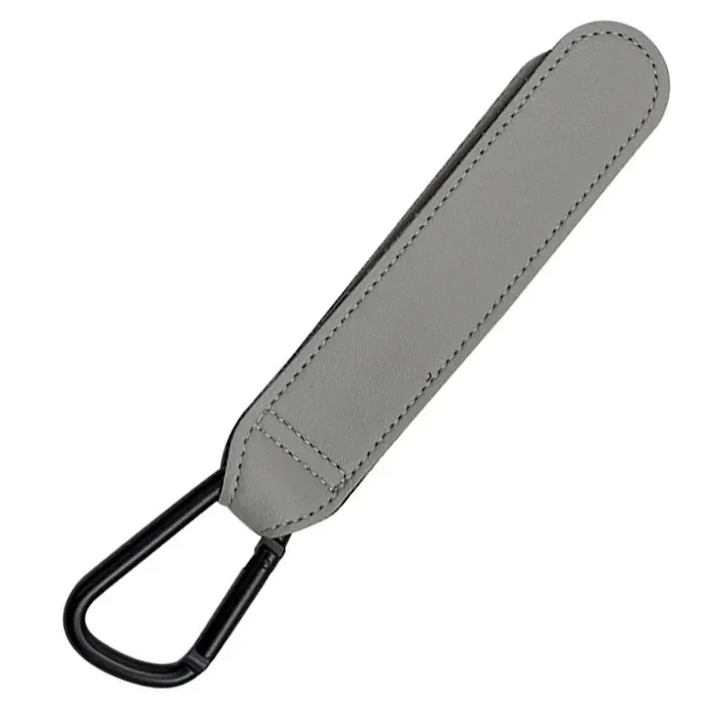 Baby Diaper Bag Hook Strong Bearing High Quality Hook Multi-function  Stroller Organize PU Leather Adjustable Pram Stroller