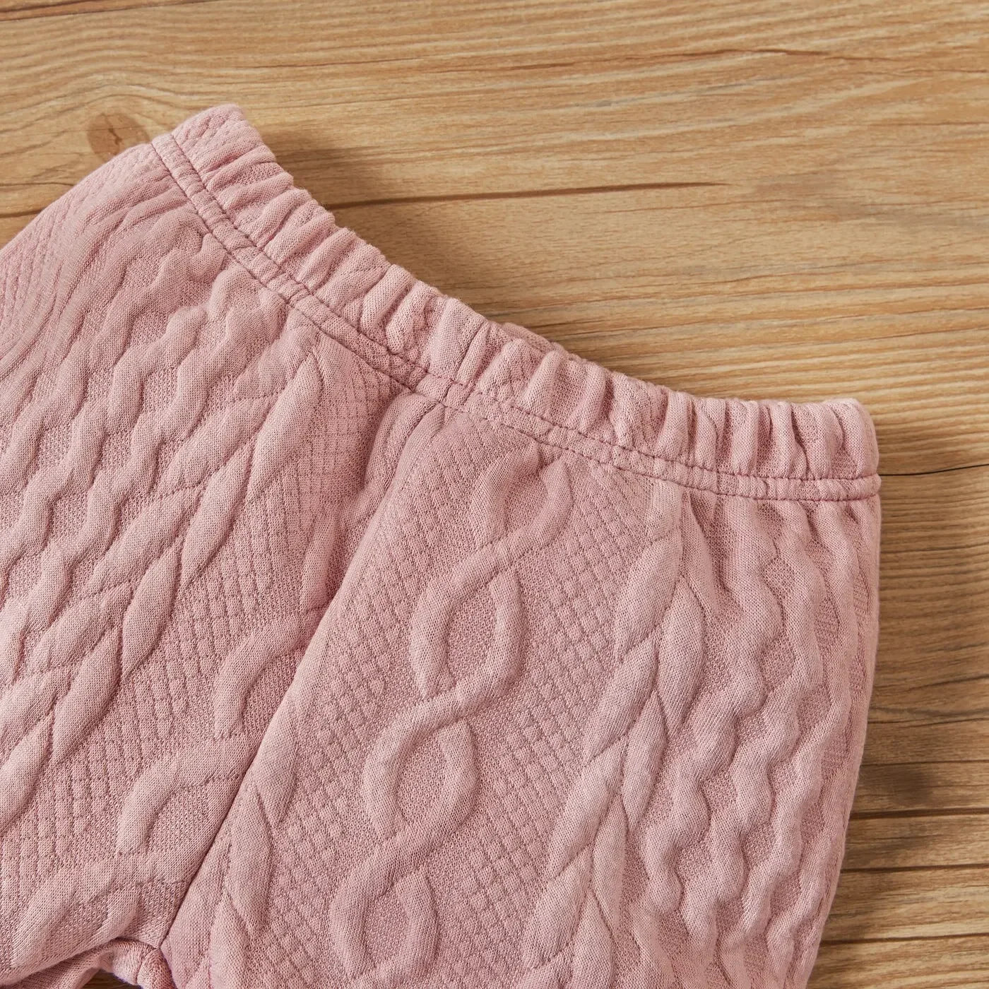 0-3 Years Baby Boys & Girls 2PCS Autumn Winter Outfit Solid Color Long Sleeve Top + Pants Daily Casual