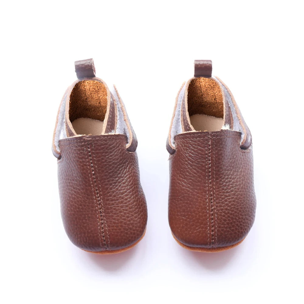 Baby Shoes Toddler Girls Boys Casual Leather Shoes Winter Furry Boot Newborn Infant Barefoot Shoes Sapatato Loafers Items Stuff