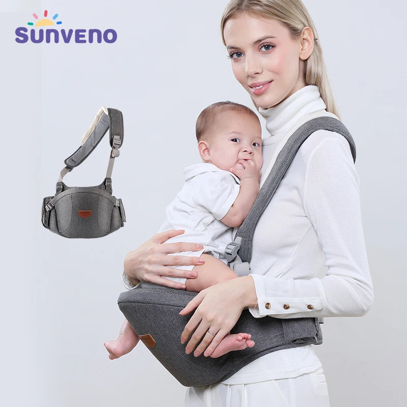 Sunveno New One Shoulder Baby Carrier Effortless Convenient Adjustable Detachable Baby Carrier High Quality Baby Accessories