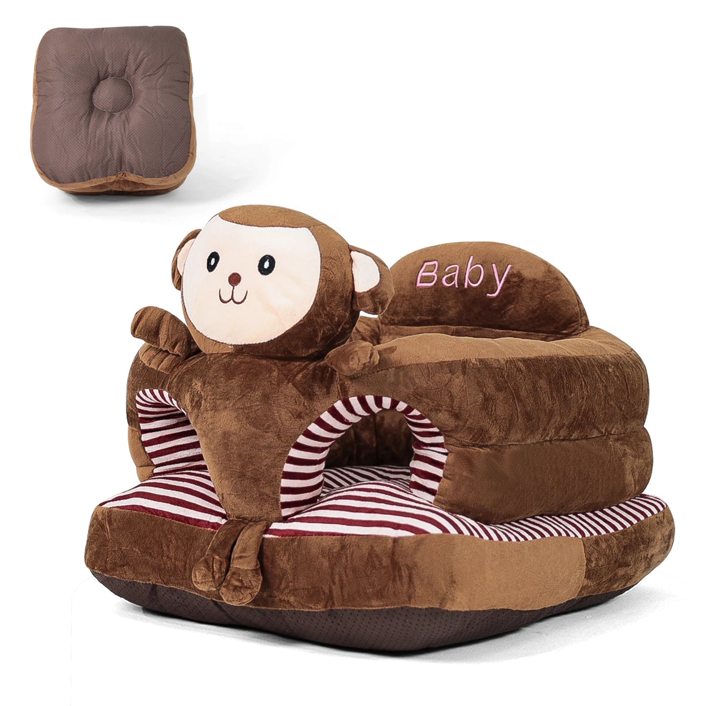 Children's sofa, with a granular base that is not easily slippery, lightweight, and easy to carry, allowing children to learn ho