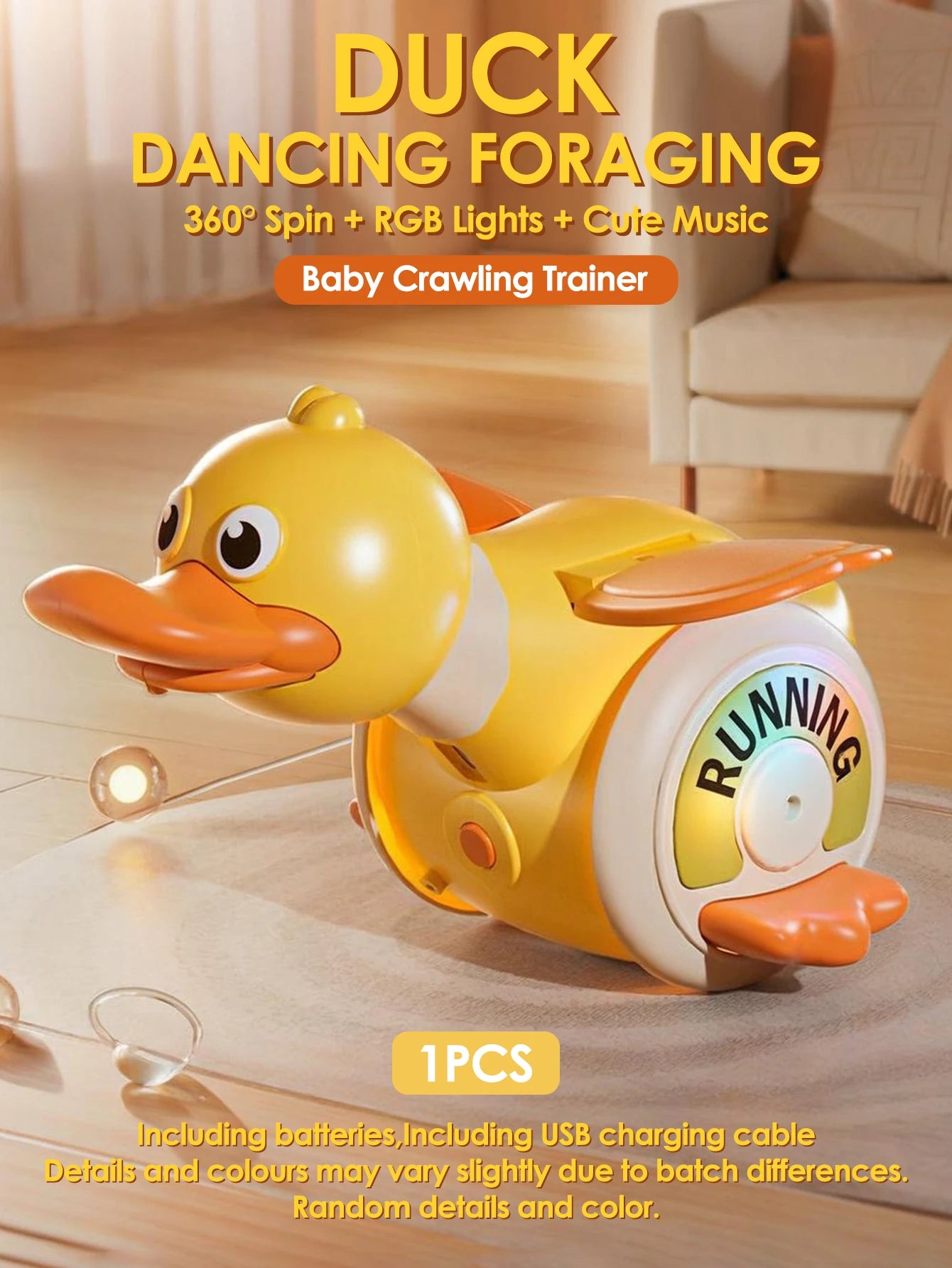 Electronic Pet With Music Toy Charging  Escape Crab Dancing Octopus Auto-sensing Function Crawling Avoiding Obstacles kids gifts