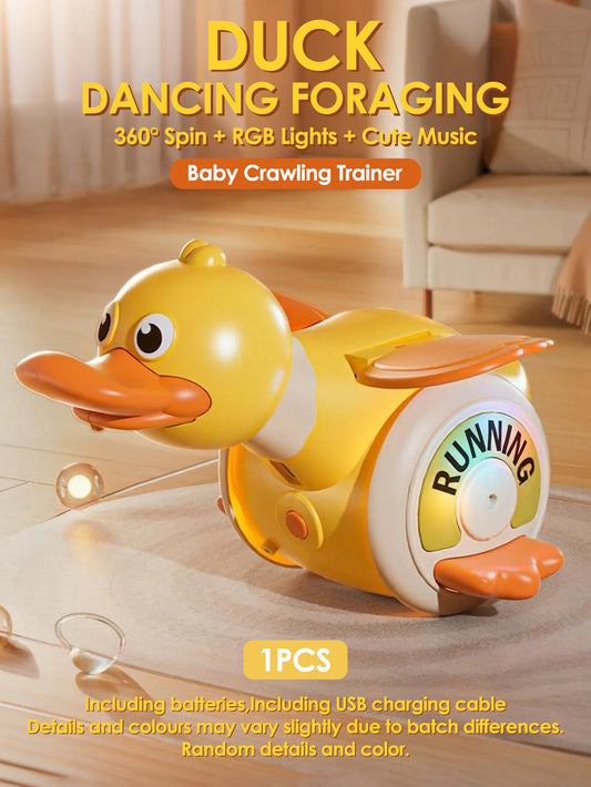 Electronic Pet With Music Toy Charging  Escape Crab Dancing Octopus Auto-sensing Function Crawling Avoiding Obstacles kids gifts