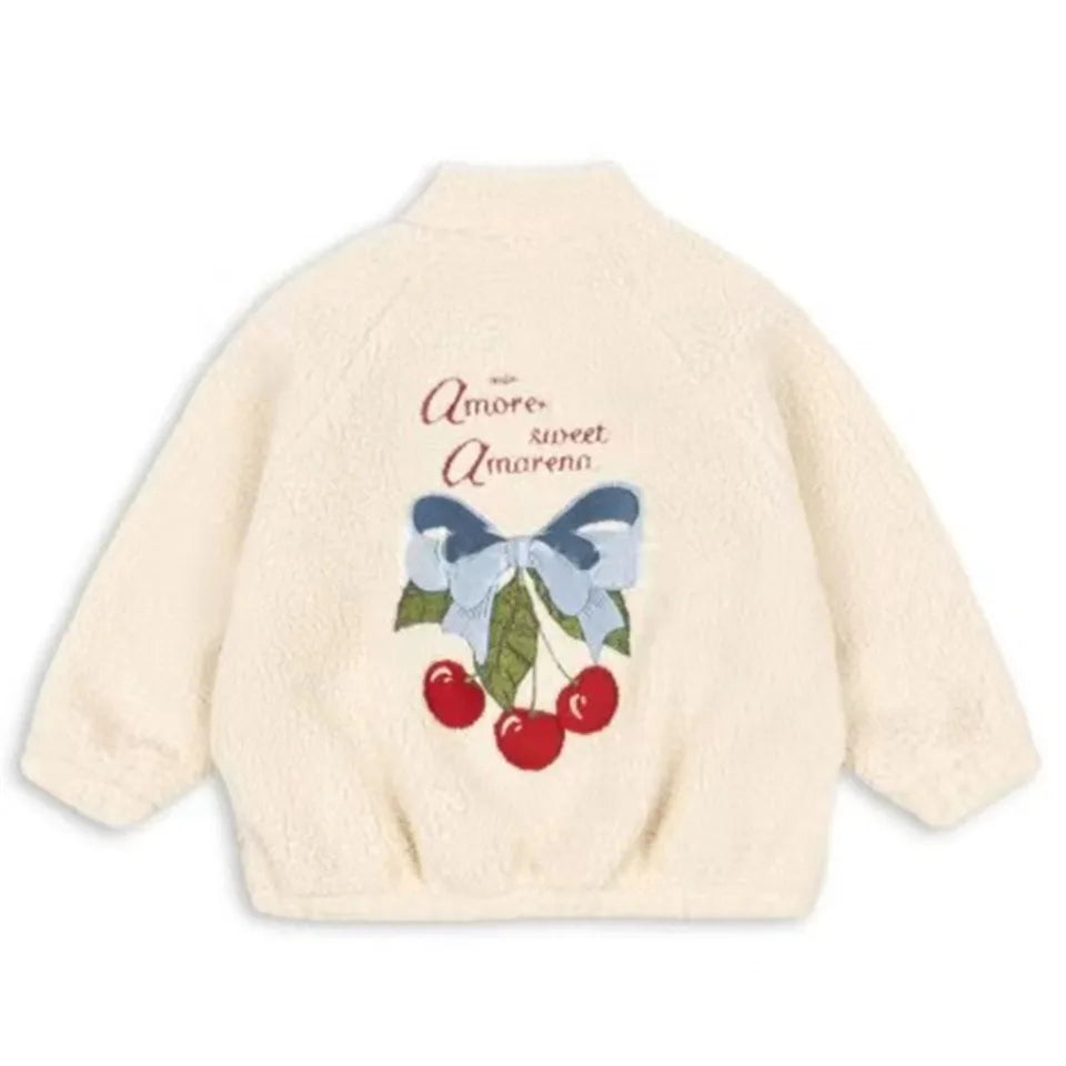 2025 Winter Casual Boys Coat  Sherpa Jacket  Boys Girls Fashion Fleece Warm Outfit for Boys Girls Winter Kids Clothing